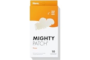 Mighty Patch™ Nose Patch from Hero Cosmetics - XL Hydrocolloid Pimples, Zits and Oil - Dermatologist-Approved Overnight Pore 