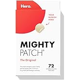 Mighty Patch Hero Cosmetics Original Patch - Hydrocolloid Acne Pimple Patch for Covering Zits and Blemishes, Spot Stickers fo