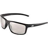 Bullhead Safety Eyewear BH2766AF Pompano, Matte Black Frame/Temple, Indoor/Outdoor Anti-Fog Lens, Black Tpr Nose Piece And Te