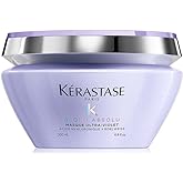 Kérastase Máscara Blond Absolu Masque Ultra-Violet, Cabelos loiros, descoloridos, Hidratação, neutraliza os tons amarelados, 