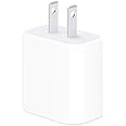 Apple 20W USB-C Power Adapter - iPhone Charger with Fast Charging Capability, Type C Wall Charger