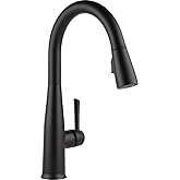 Delta Faucet Essa VoiceIQ Touchless Kitchen Faucets with Pull Down Sprayer, Smart Faucet, Alexa and Google Assistant Voice Ac