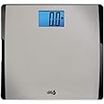 Eat Smart Precision 550 Pound Extra-High Capacity Digital Bathroom Scale for Body Weight with Extra-Wide Platform, Stainless 