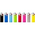 BIC Mini Pocket Lighter, Classic Collection, Assorted Unique Lighter Colors, 8 Count Pack of Pocket Lighters