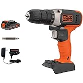 BLACK+DECKER 20V MAX* Cordless Drill, Cordless (BCD702C1)