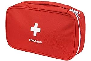First Aid Bag - First Aid Kit Bag Empty for Home Outdoor Travel Camping Hiking, Mini Empty Medical Storage Bag Portable Pouch