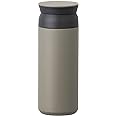 Kinto 20944 Plastic Travel Tumbler, 16.9 fl oz (500 ml), Khaki