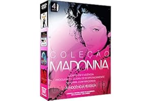 COLEÇÃO MADONNA - 4 DVDS
