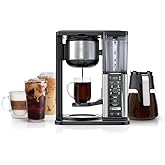 Ninja Specialty Coffee Maker, Hot & Iced Coffee, 6 Brew Styles, 8 Sizes, Small Cup to Travel Mug, 10-Cup Carafe, Fold-Away Fr