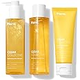 Clear Collective Trio Bundle from Hero Cosmetics - Exfoliating Jelly Cleanser, Clarifying Prebiotic Moisturizer, and Balancin