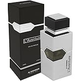 Al Haramain L' Aventure Arabian Perfume for Men - Eau De Parfum Fragrance for Men - Citrus, Floral, Woody, Amber, Musk, Patch