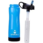 Clear Flow Water Filter - 1,500-L Carbon and Hollow Fiber Membrane Water Filter Straw