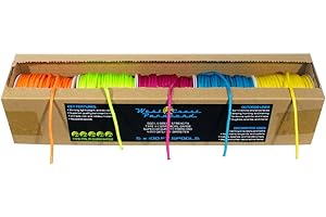 West Coast Paracord 550lb Paracord Variety Supplies – Type III Paracord Box Set – 100 Foot Spools of 5 Colors