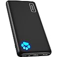 INIU Portable Charger, Slimmest 10000mAh 5V/3A Power Bank, USB C in&out High-Speed Charging Battery Pack, External Phone Powe