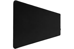 Mousepad Gamer Extra Grande 90 x 40 cm Com Base Emborrachada - Preto