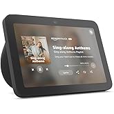 Amazon Echo Show 8 (3rd Gen, 2023 release) | With Spatial Audio, Smart Home Hub, and Alexa | Charcoal