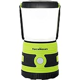 LED Camping Lantern,Battery Powered 1500LM,Long Lasting Perfect Tent Light,4 Light Modes Dimmable Flashlight for Outage,Hurri