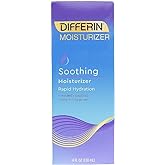 Differin Face Moisturizer by the makers of Differin Gel, Soothing Lotion for Face and Body, Gentle Skin Care for Acne Prone S