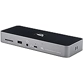 OWC 11-Port Thunderbolt Dock with 4 Ports, 4 USB Ports, Ethernet, Audio, and Card Reader Functionality for Thunderbolt 3 Mac 