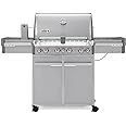 Weber Summit S-470 4-Burner Liquid Propane Grill, Stainless Steel 580-Square Inch