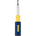 IRWIN Screwdriver, 9-Piece Bits (2051100), Blue