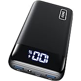 INIU Portable Charger, 22.5W 20000mAh USB C in & Out Power Bank Fast Charging, PD 3.0+QC 4.0 LED Display Phone Battery Pack C