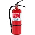 FIRST ALERT PRO5 Rechargeable Heavy Duty Fire Extinguisher, UL RATED 3-A:40-B:C, Red, 1-Pack