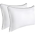 Opposy Bed Pillows for Sleeping 2 Pack Medium Firm, Queen Size Set of 2, Cooling Pillows Hotel Quality with Premium Soft Down