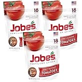 Jobe's Tomato Fertilizer Spikes, 18 Spikes(3-Pack)