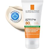 La Roche-Posay, Anthelios Airlicium, Protetor Solar Facial Antioleosidade, Controle e Redução da Oleosidade, FPS80, Textura G