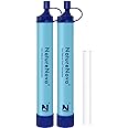 Personal Water Filter Straw Outdoor Portable Filtration Emergency Survival Gear Water Solutions Tactical Gear for Hiking Camp