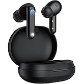 Haylou GT7 NEO Bluetooth Fones de ouvido Som estéreo Bluetooth 5.2 HD, cancelamento de ruído de chamada AI Clear, USB-C, temp