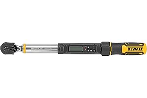 DEWALT Digital Torque Wrench, 3/8 inch Drive, 20-100 FT-LB, with Storage Case (DWMT17061)