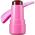 Milk Makeup Cooling Water Jelly Tint, Burst (Poppy Pink) - 0.17 oz - Sheer Lip & Cheek Stain - Buildable Watercolor Finish - 