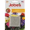 Jobe's Flower Indoor/Outdoor Plants Fertilizer Food Spikes - 30 Pack