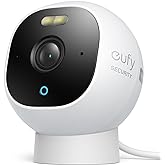 eufy Security Outdoor Cam E210, All-in-One Outdoor Security Camera with 1080p Resolution, Spotlight, Color Night Vision, No M