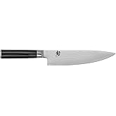 Shun Cutlery Classic Chef's Knife 8”, Thin, Light Kitchen Knife, Ideal for All-Around Food Preparation, Authentic, Handcrafte