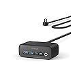 Anker 525 Charging Station, 7-in-1 USB C Power Strip for iphone13/14, 5ft Extension Cord with 3AC,2USB A,2USB C,Max 65W Power