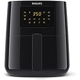 PHILIPS 3000 Series Air Fryer Essential Compact with Rapid Air Technology, 13-in-1 Cooking Functions to Fry, Bake, Grill, Roa