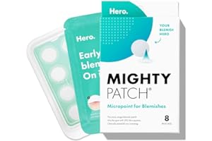 Mighty Patch Micropoint™ for Blemishes from Hero Cosmetics - Hydrocolloid Acne Spot Treatment Patch for Early Stage Zits and 