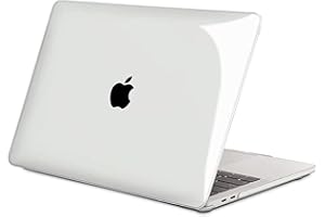 Capa Case Compatível Para Macbook New Pro 13.3'' A1706 A1708 A1989 A2159 A2251 A2289 A2338 M1 M2 (2016-2022)-Transparente,Pol