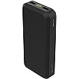 mophie powerstation prime20 - Ultra-Compact Portable Power Bank with 20,000mAh Internal Battery, 18W USB-C PD Fast Charging, 