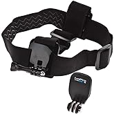 GoPro Head Strap with QuickClip - Official GoPro Mount,Black