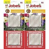 Jobe's 05231T Flowering Plant Fertilizer Spikes 10-10-4, Multicolor - 2 Pack