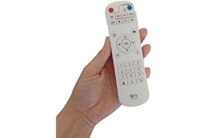 Controle Remoto Compatível BTV b8, b9 b10, B11, btv13 Express Controle Compatível para reposição, substitui modelo original. 