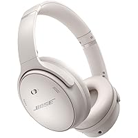 Bose QuietComFort 45 Bluetooth wireless noise cancelling headphones with microphone for phone calls — White Smoke