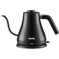 Mecity Electric Kettle Gooseneck Water Kettle Stainless Steel Tea Kettle Water Boiler Fast Heating, Auto Shut Off, 27 fl oz, 