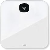 Fitbit Aria Air Bluetooth Digital Body Weight and BMI Smart Scale, White