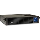 Tripp Lite 1500VA Sine Wave UPS Battery Backup, LCD, 1000W AVR Line-Interactive, 2U Rackmount, USB, DB9, 2 & 3 Year Warrantie