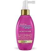 OGX Detoxifying + Pomegranate & Ginger Scalp Toner, 4 Ounce